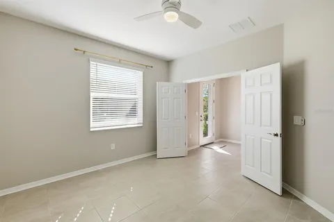 a view of a window in an empty room