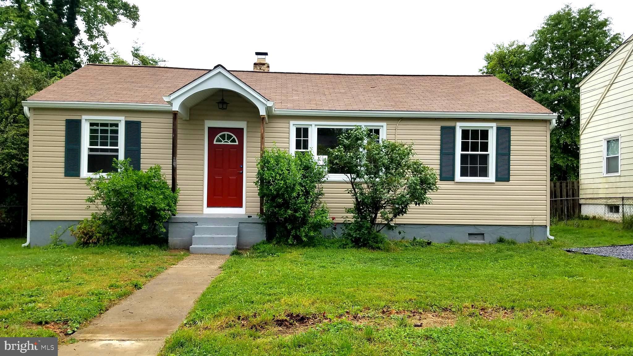 2815 Munson Street Silver Spring, MD 20902 - Photo 1 of 15 Front View - New Siding, Windows, Room, Gutters