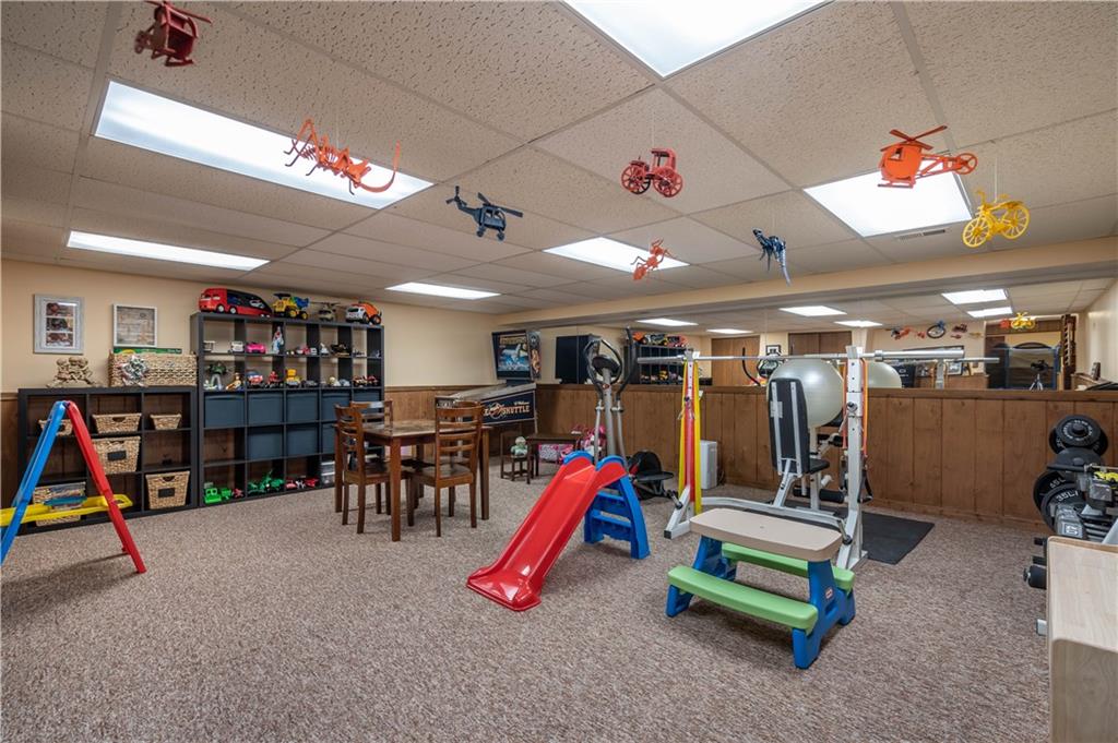 106 Roundtable Drive McMurray, PA 15317 - Photo 20 of 25 a view of a room with gym equipment