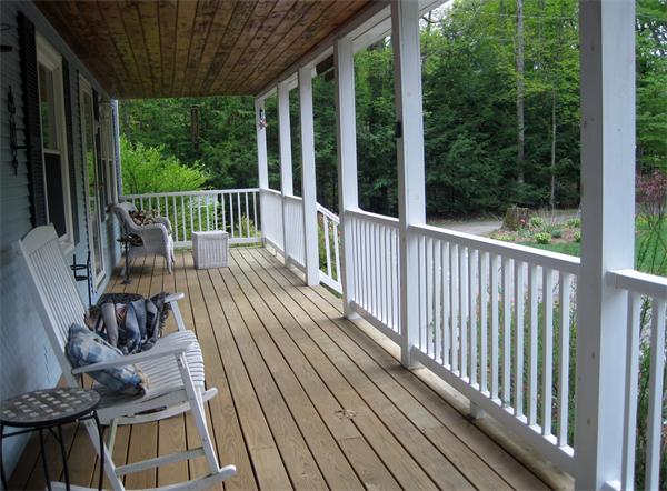 34 Kruse Road Hubbardston, MA 01452 - Photo 3 of 27 a view of balcony with furniture