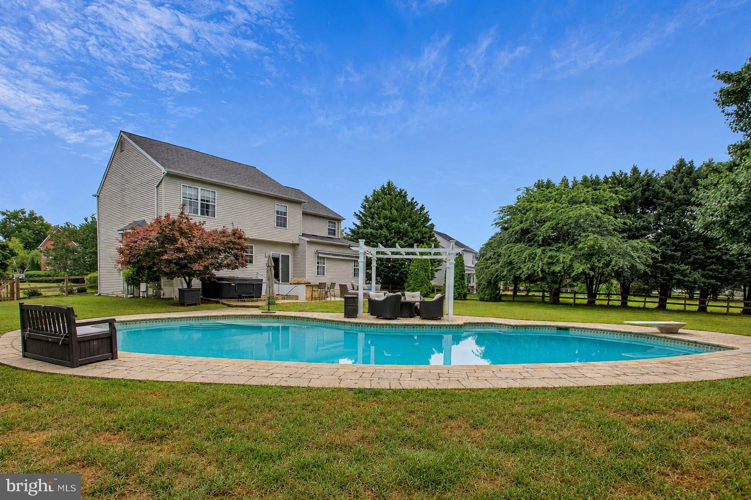 3207 Breckenridge Way Riva, MD 21140 - Photo 39 of 51 a view of a house with a swimming pool
