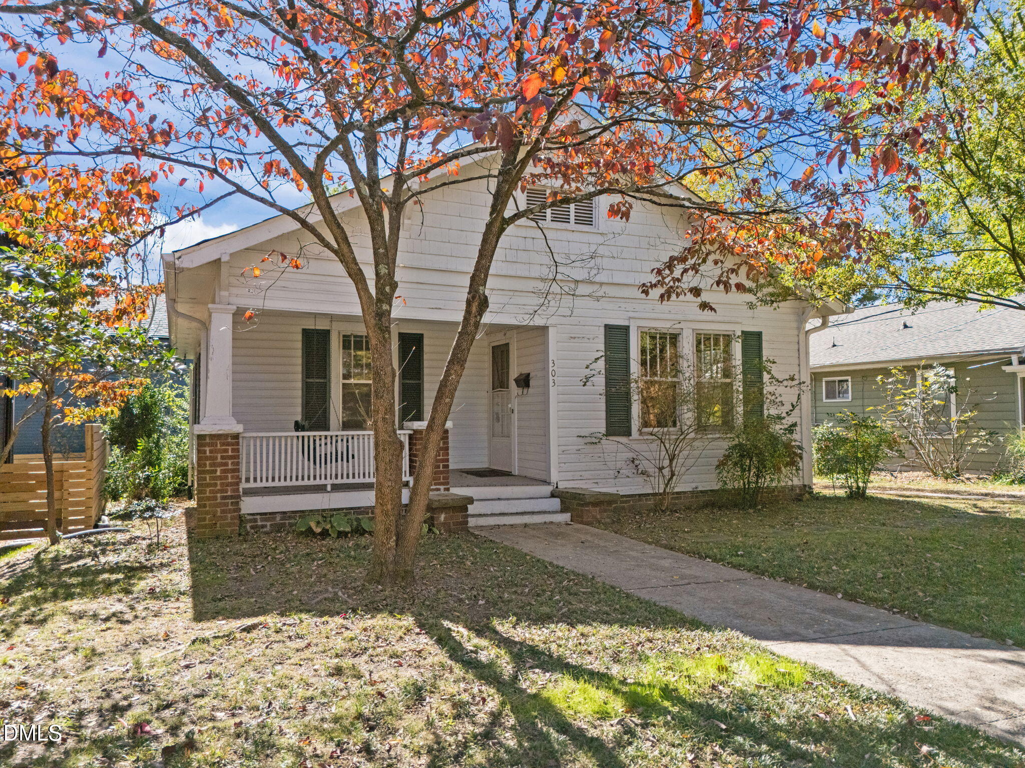 303 Clark Street Durham, NC 27701 - Photo 29 of 30 a front view of a house with a yard