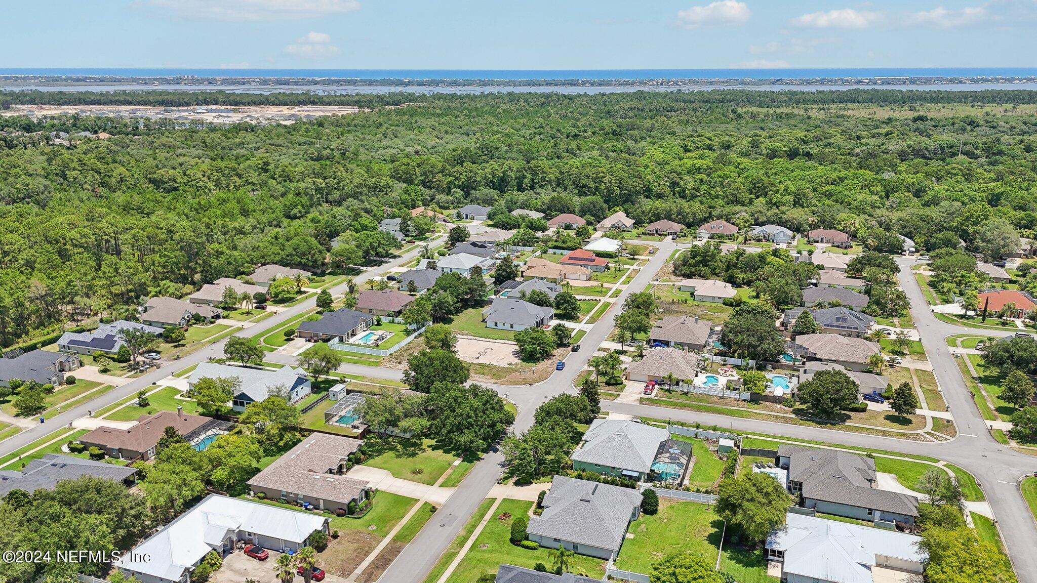 156 Cacique Drive St. Augustine, FL 32086 - Photo 46 of 68 an aerial view of residential houses with outdoor space