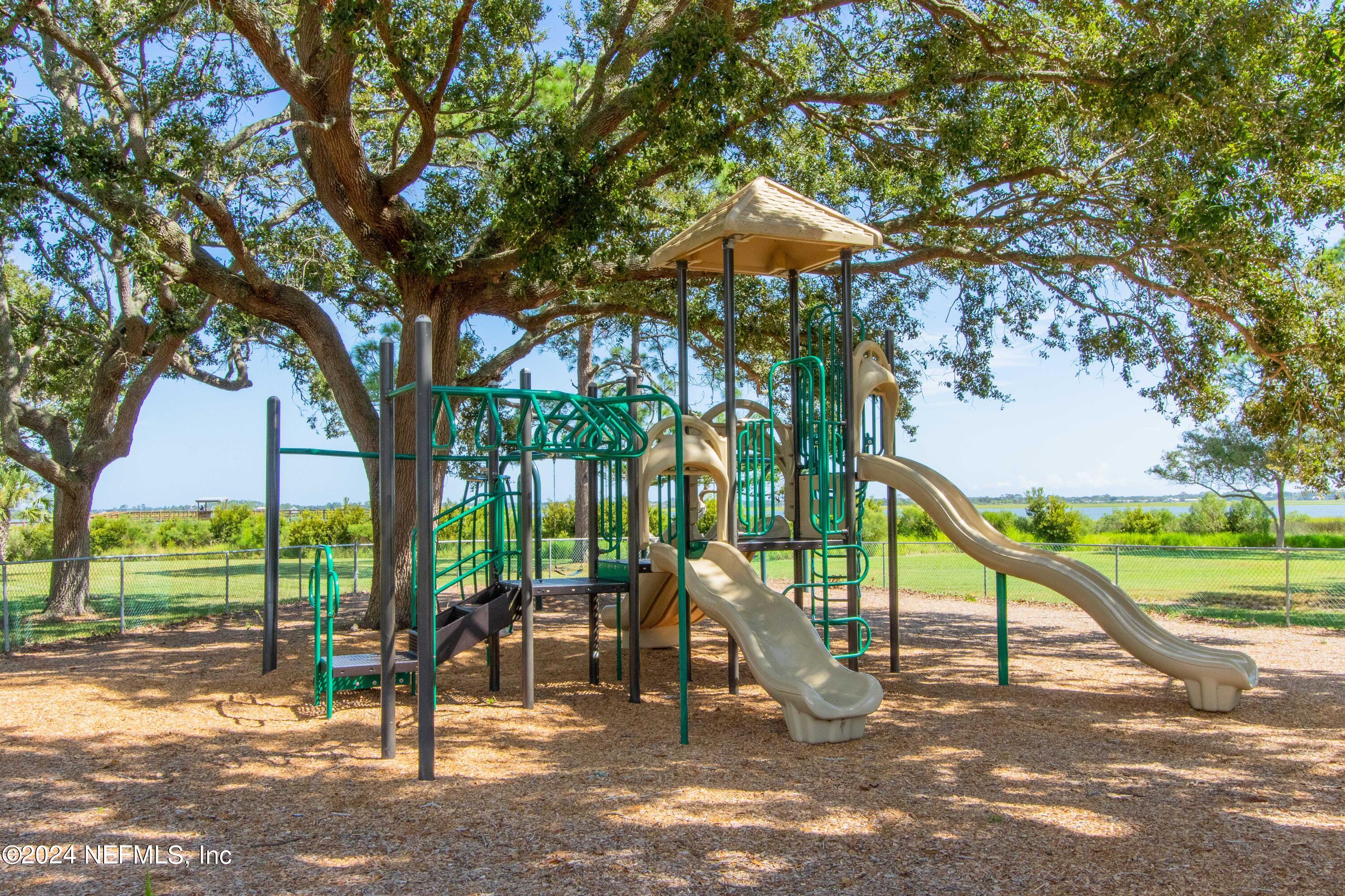 156 Cacique Drive St. Augustine, FL 32086 - Photo 66 of 68 a view of outdoor space with garden and trees