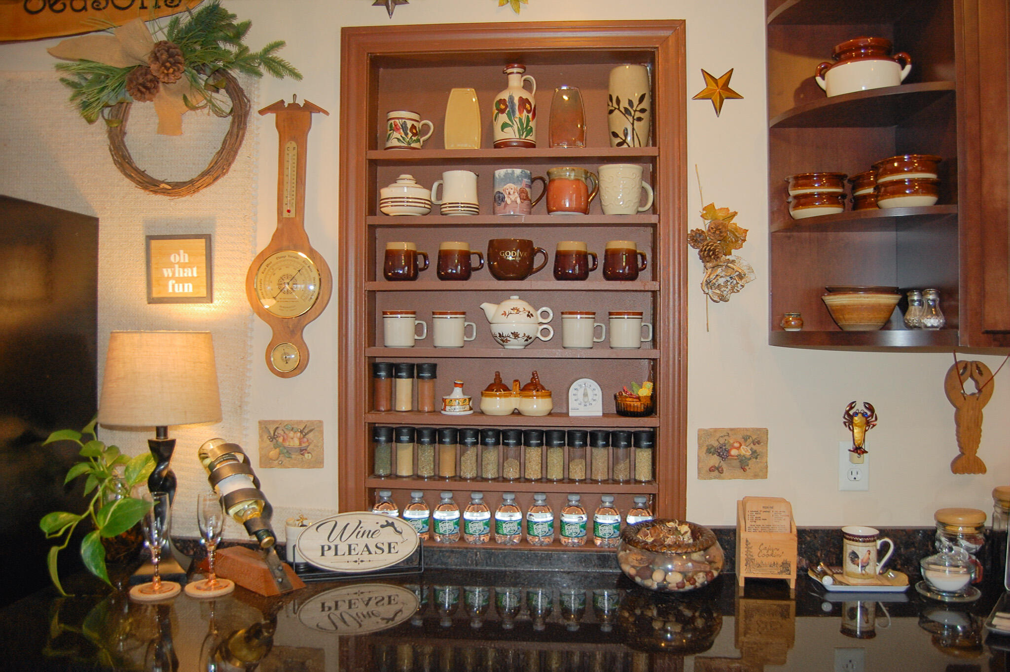 48 Kingsley Farm Road Gouldsboro, ME 04607 - Photo 56 of 65 Spice rack and shelving