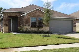 a view of a backyard with a garden