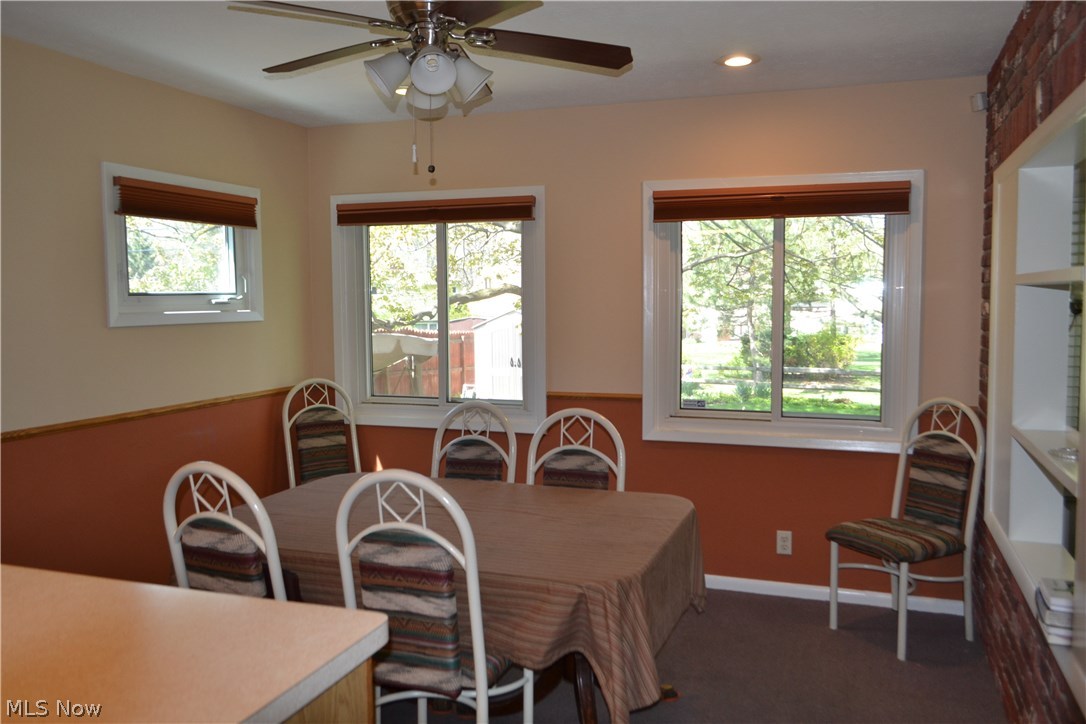 830 Quilliams Road Cleveland Heights, OH 44121 - Photo 15 of 35 Beautiful view from the eat-in dinette to the lush landscape.