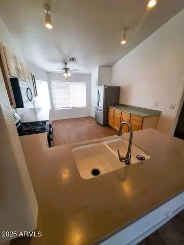 a view of a living room