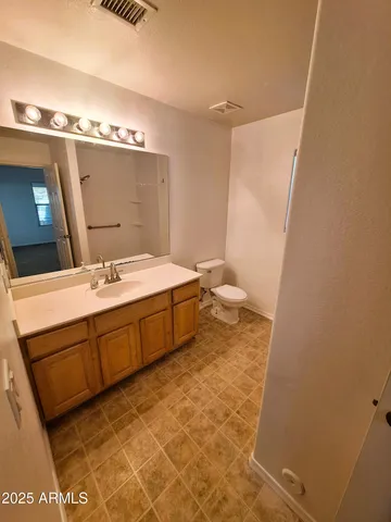 a close view of closet