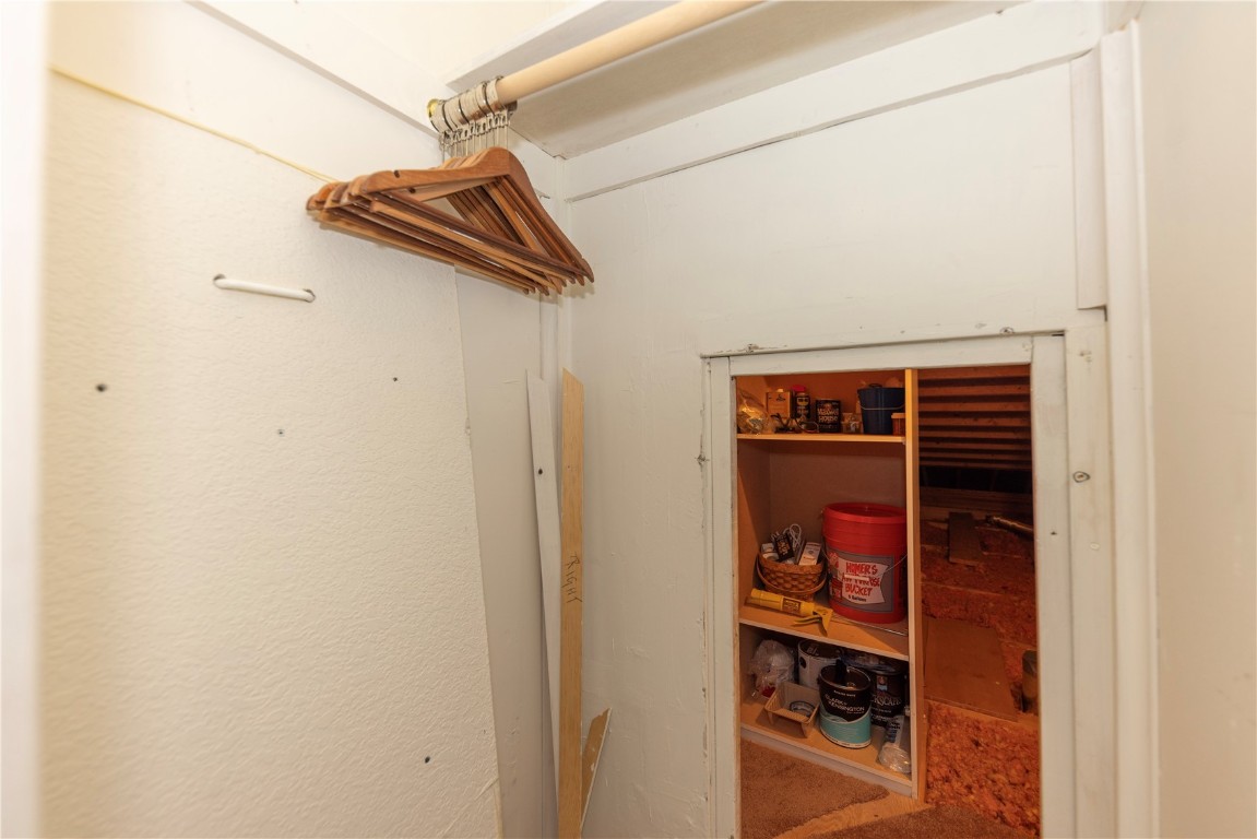 570 Bills Ranch Road, Unit 335 Frisco, CO 80443 - Photo 27 of 43 Huge attic space located directly behind the closet in the loft. Increase the size of the access to easily put this space to better use as storage, or finish it out!