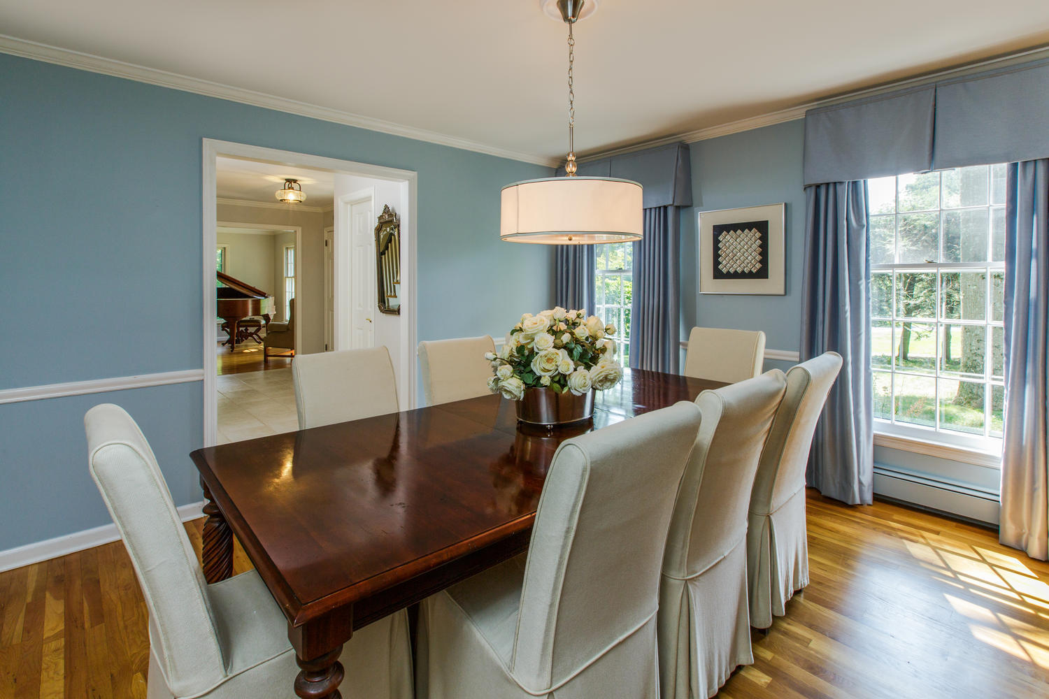73 Talmadge Hill Road New Canaan, CT 06840 - Photo 7 of 37 a dining room with furniture and window