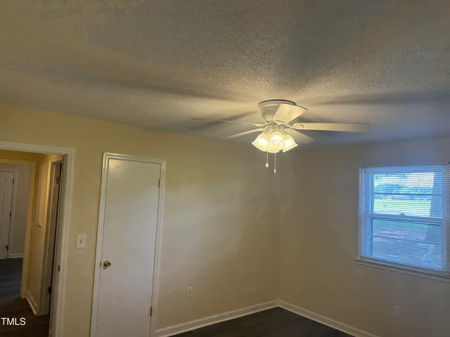 a window in an empty room