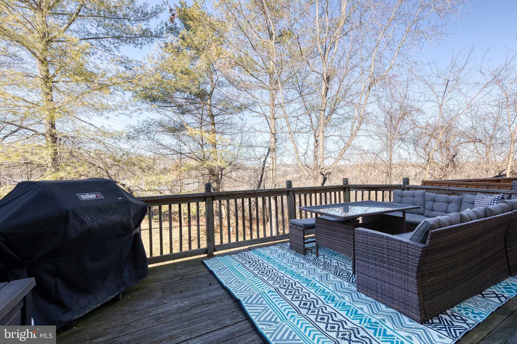 8743 Ruppert Court Ellicott City, MD 21043 - Photo 37 of 41 a view of balcony with wooden floor
