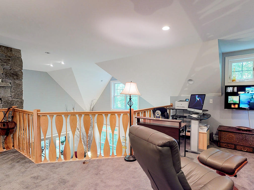 341 Clay Hill Road Cape Neddick, ME 03902 - Photo 25 of 38 29. 075-341ClayHill-Loft-railing_MLS