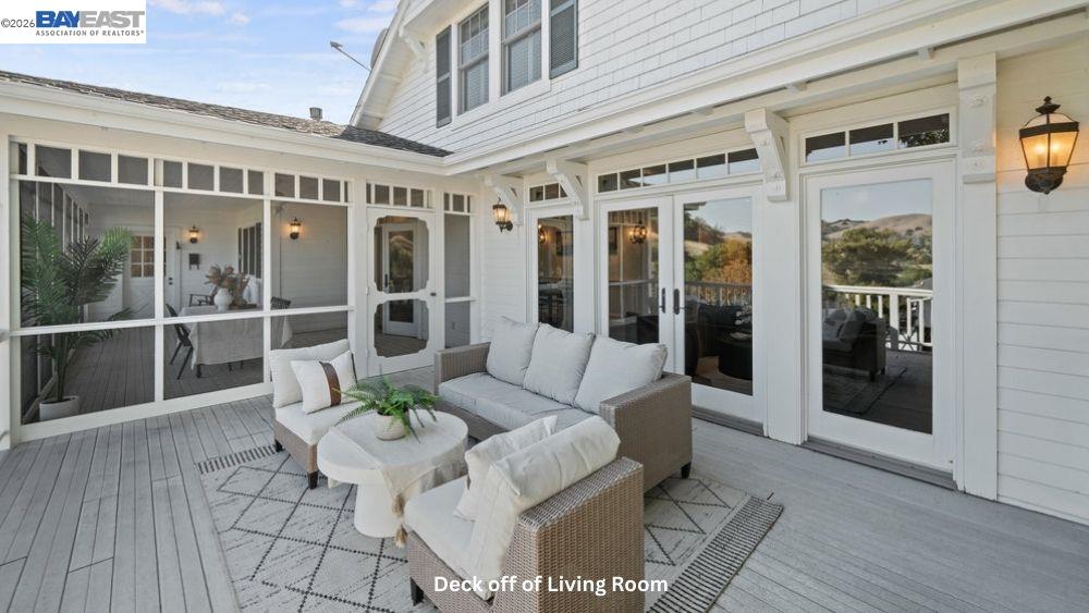 5280 Sheridan Road Sunol, CA 94586 - Photo 17 of 60 a view of a patio with couches table and chairs