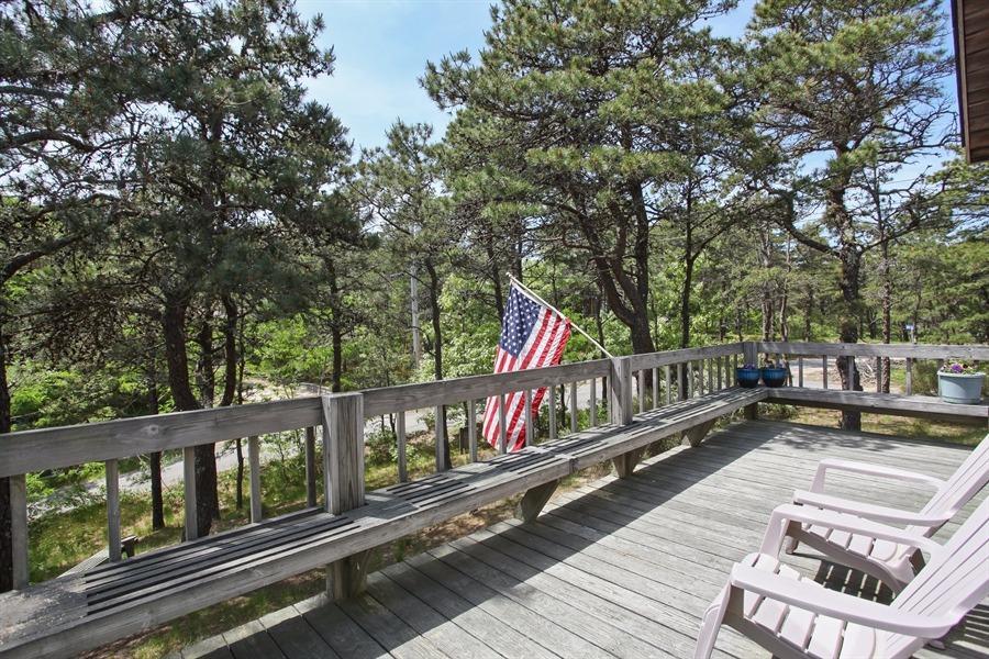 50 Indian Walk Road Wellfleet, MA 02667 - Photo 12 of 21 a view of balcony with wooden floor and fence