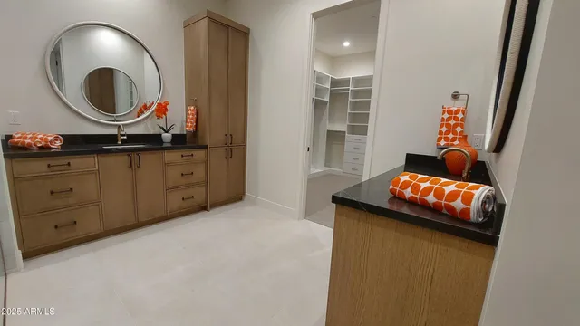 a view of a small space