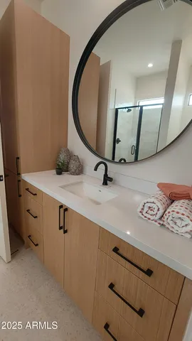 a view of a small space