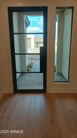 a large house with a yard