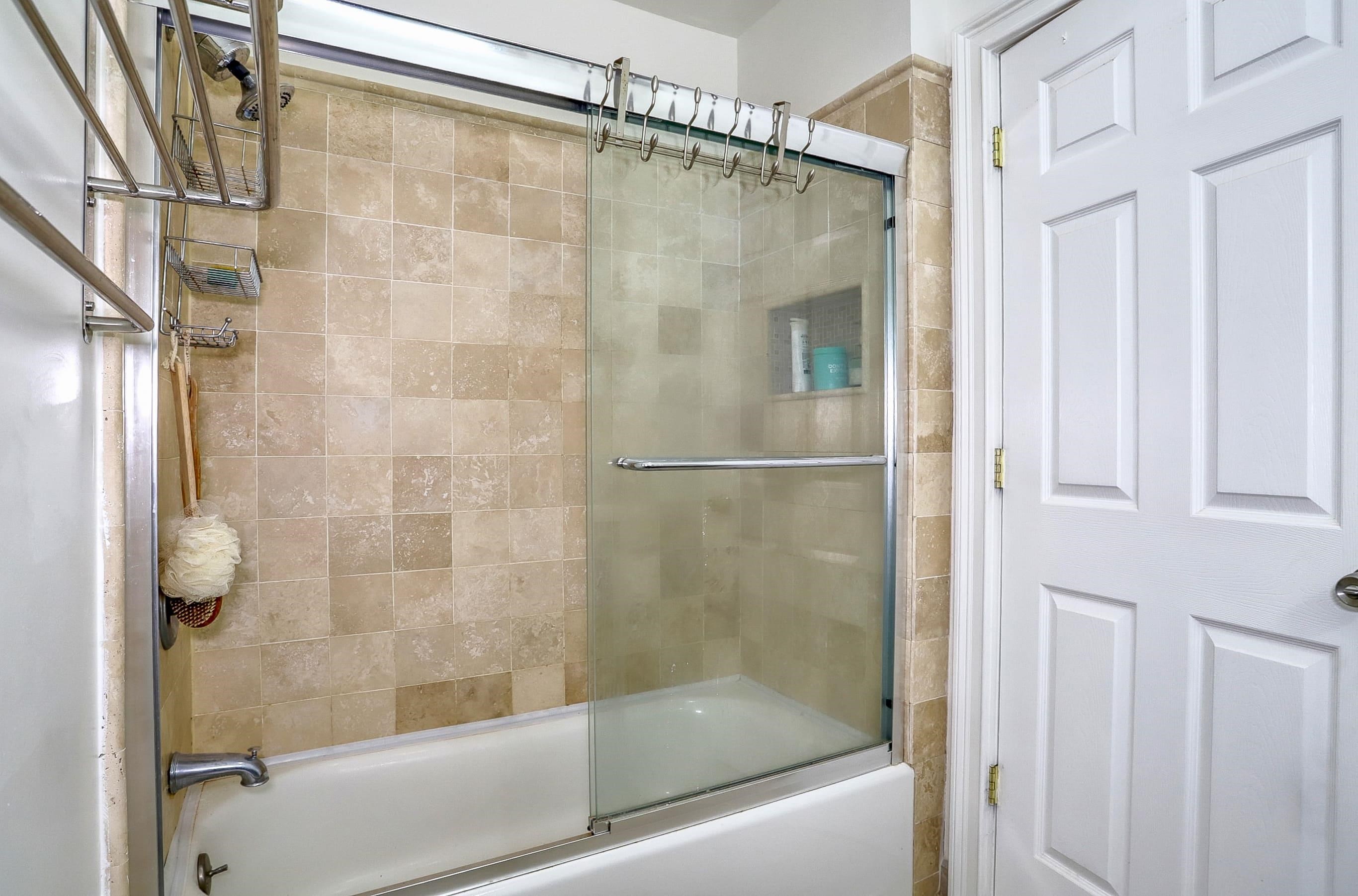 206 Dodd Street, Unit 2 Weehawken, NJ 07086 - Photo 9 of 20 a bathroom with a shower