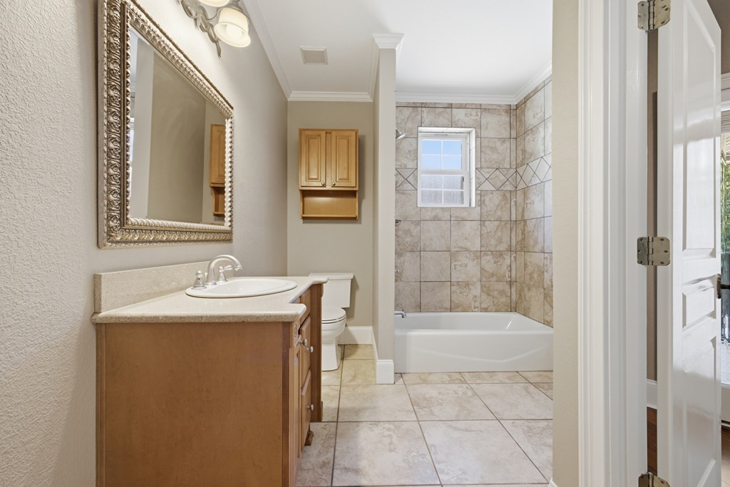 2143 Ridgecrest Circle, Unit 1 Hiawassee, GA 30546 - Photo 26 of 53 a bathroom with a sink a toilet and shower