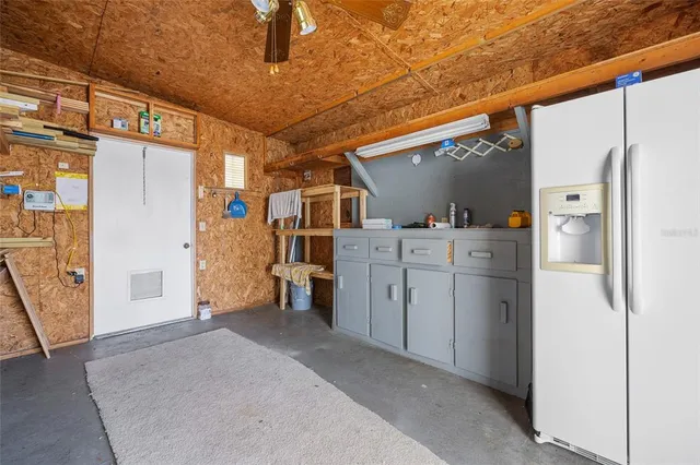 a view of storage and utility room