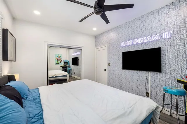 a view of a building with street