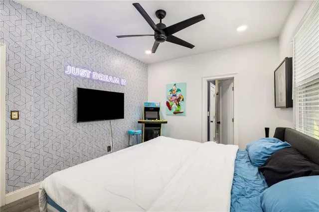 a sign on the side of a building