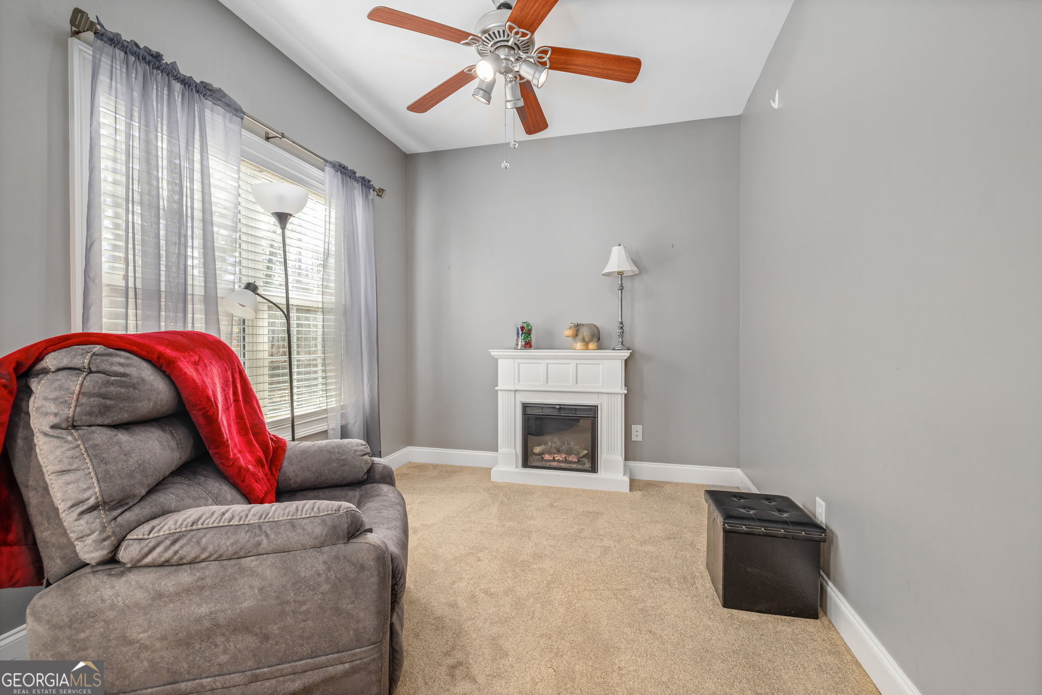 274 Hopes Circle Demorest, GA 30535 - Photo 17 of 53 a living room with furniture and a fireplace