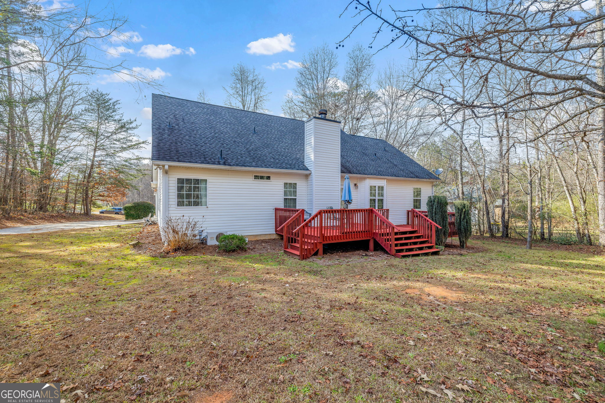 274 Hopes Circle Demorest, GA 30535 - Photo 36 of 53 a view of a house with a yard and a car park in front of it