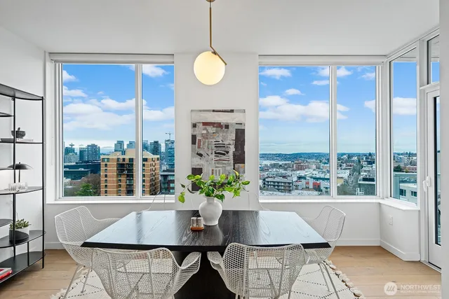 a view of a living room and a window