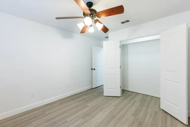 wooden floor in an empty room