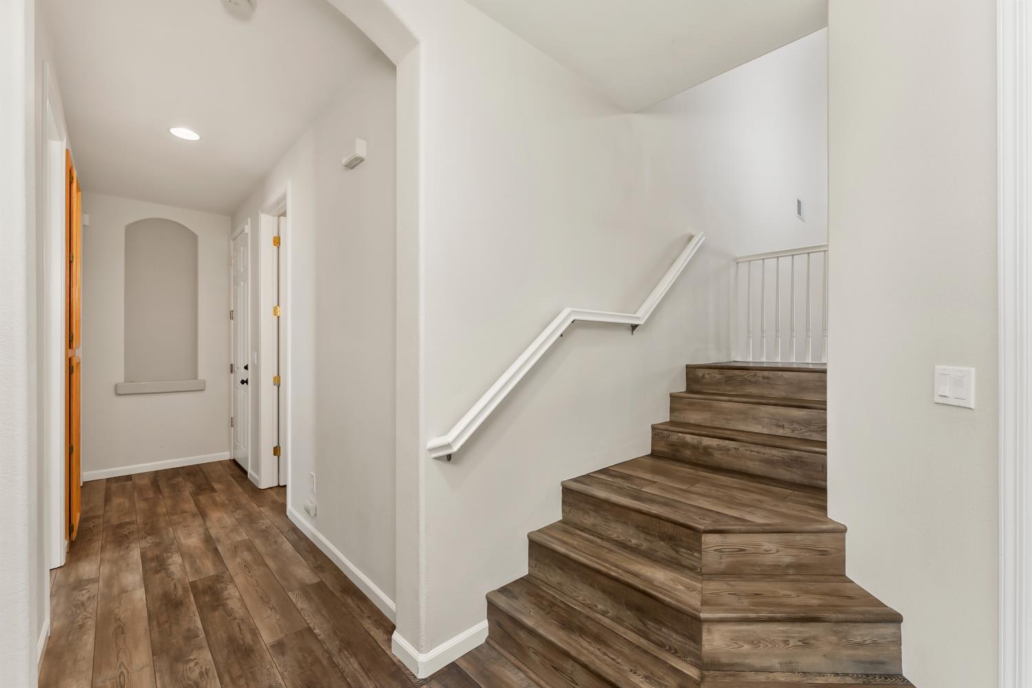 4285 Crazy Horse Road Cameron Park, CA 95682 - Photo 42 of 91 a view of entryway and hall with wooden floor