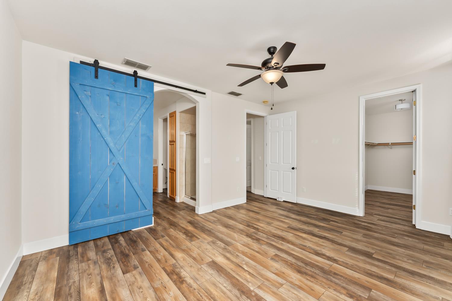 4285 Crazy Horse Road Cameron Park, CA 95682 - Photo 60 of 91 a view of empty room with wooden floor
