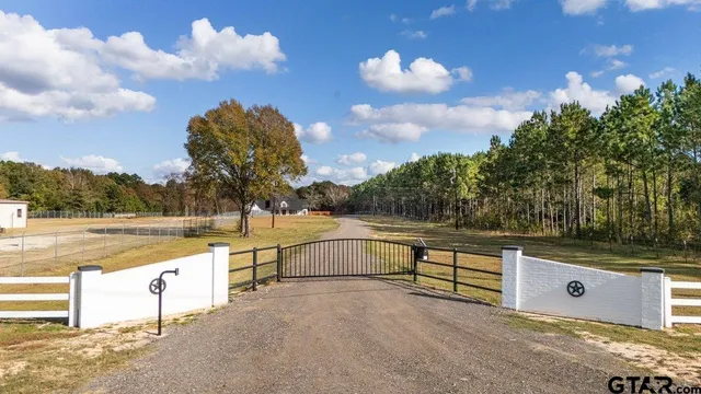 a view of yard with trees