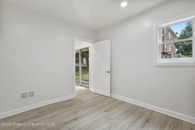 wooden floor in an empty room