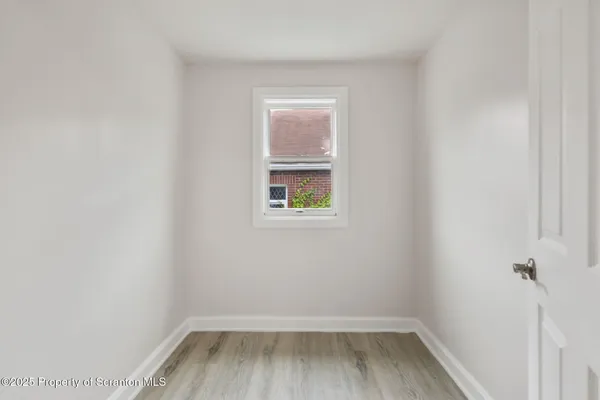 a small space with a window