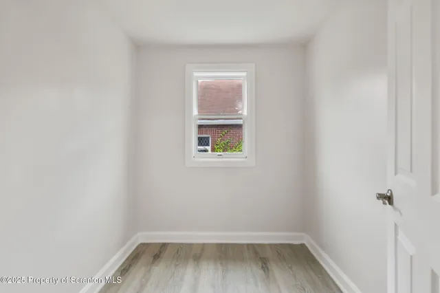 a small space with a window