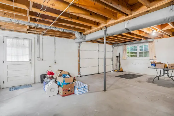 a view of under construction room and staircase