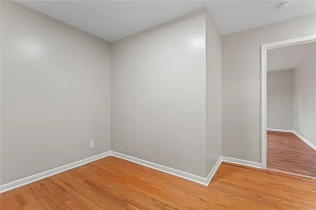 wooden floor in an empty room
