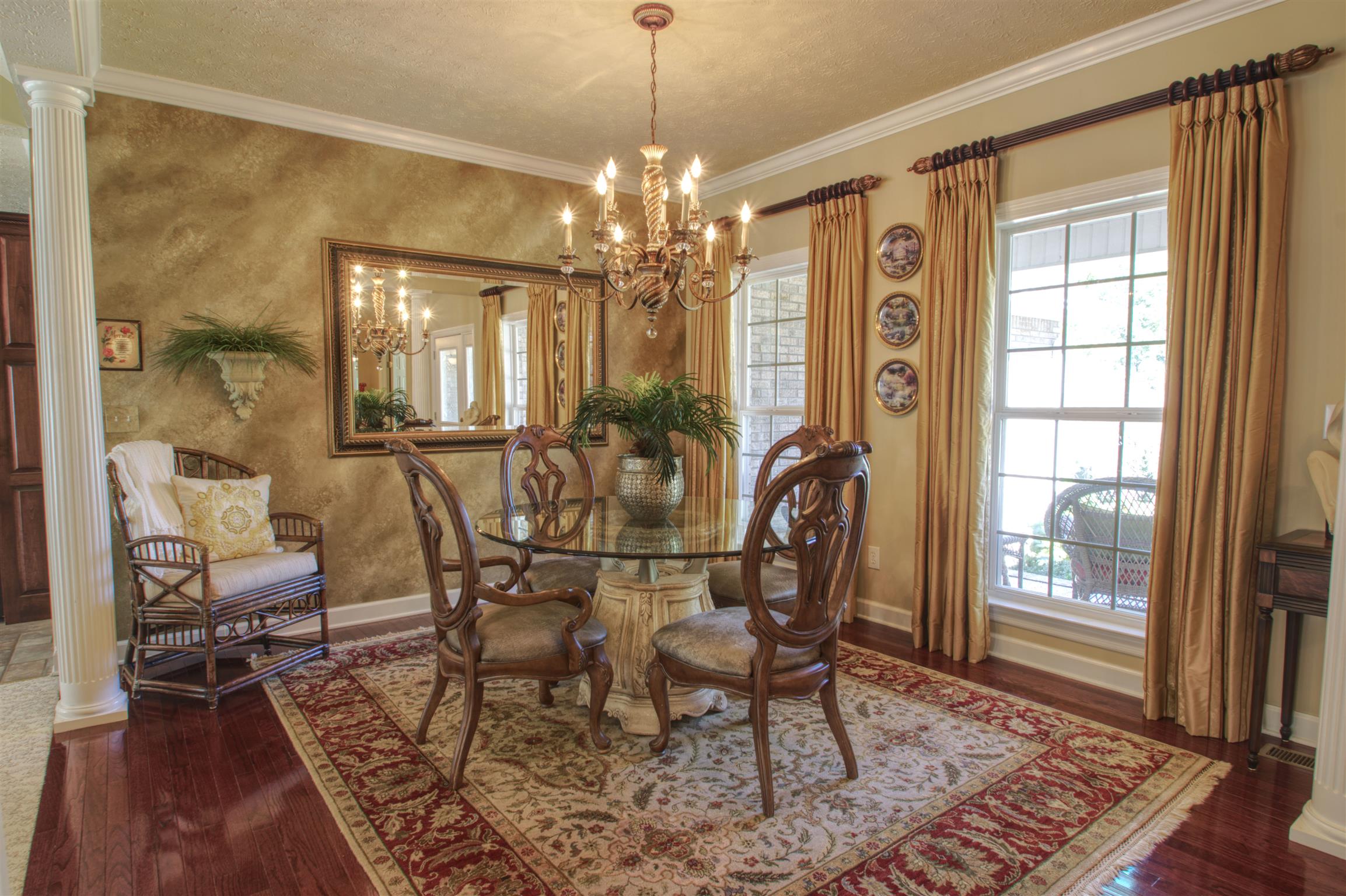 7177 Hall Road Greenbrier, TN 37073 - Photo 8 of 30 a view of a dining room with furniture and window
