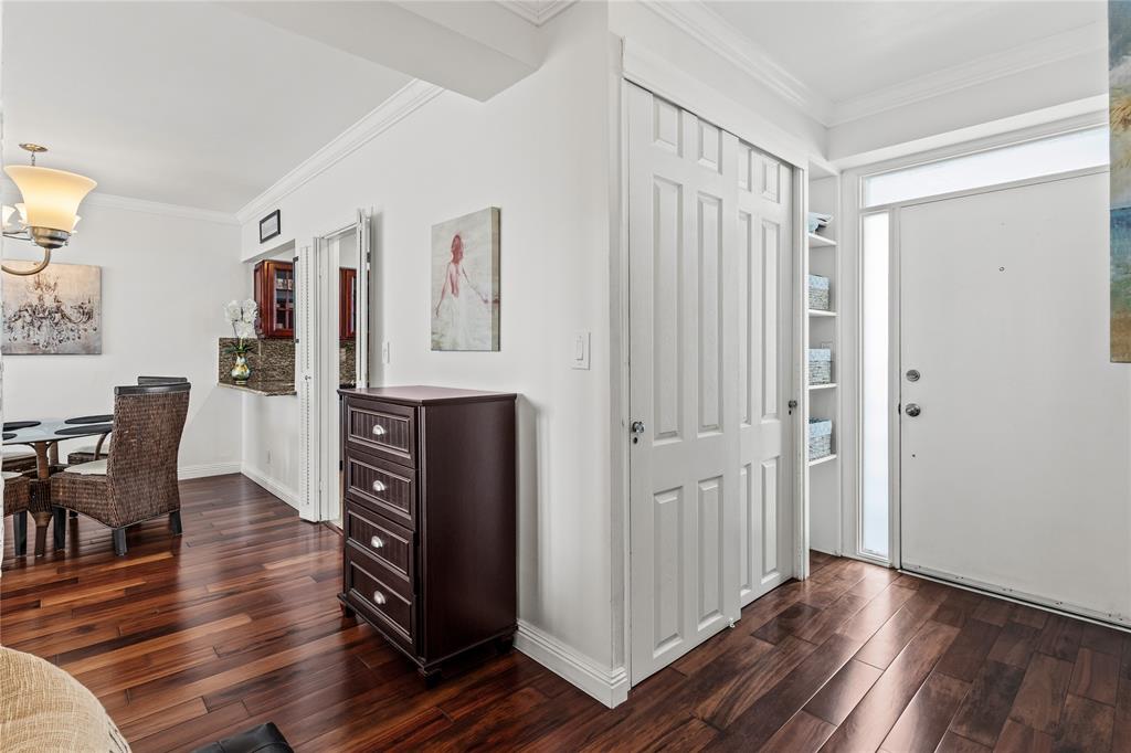 1900 South Ocean Drive, Unit 503 Fort Lauderdale, FL 33316 - Photo 12 of 33 a view of a livingroom with furniture and wooden floor