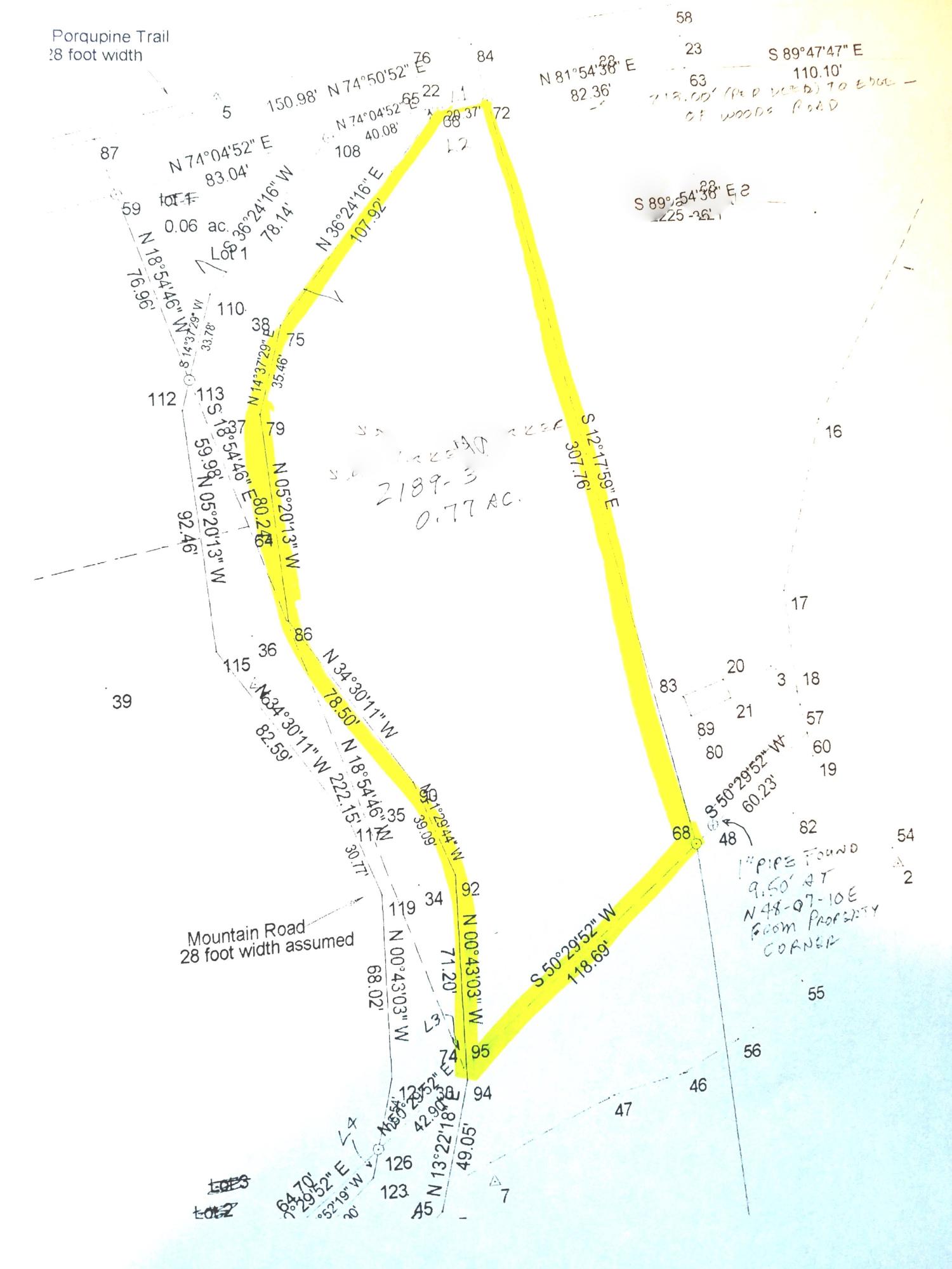 Tbd Lot 33 Tbd Road Stratton, ME 04982 - Photo 4 of 4 lot map pic2