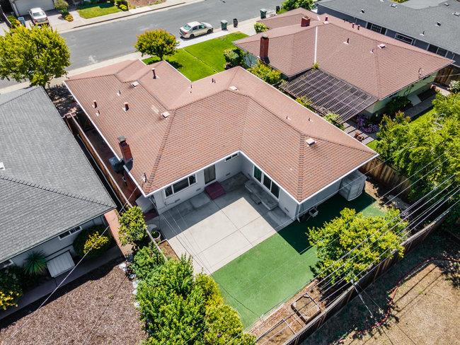 2056 Trinity Street San Mateo, CA 94403 - Photo 36 of 42 an aerial view of a house