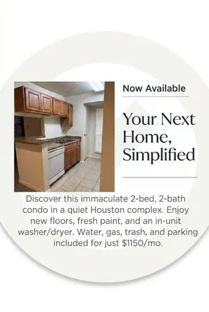 $1,150 | 8315 Jorine Drive, Unit 8315, Houston, TX 77036