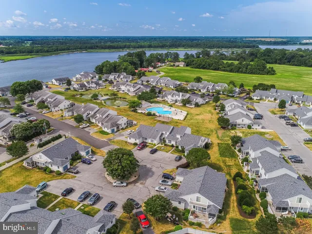 a view of a city with an ocean view
