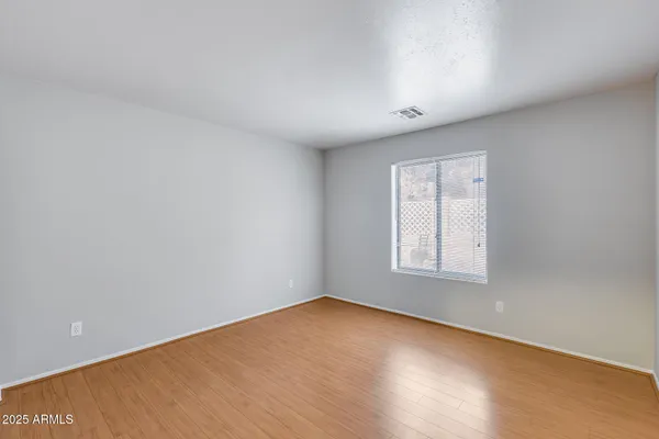 wooden floor in an empty room