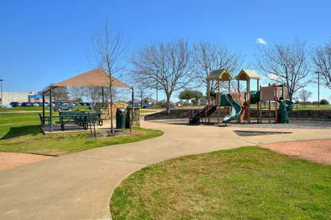 a view of a house with a patio