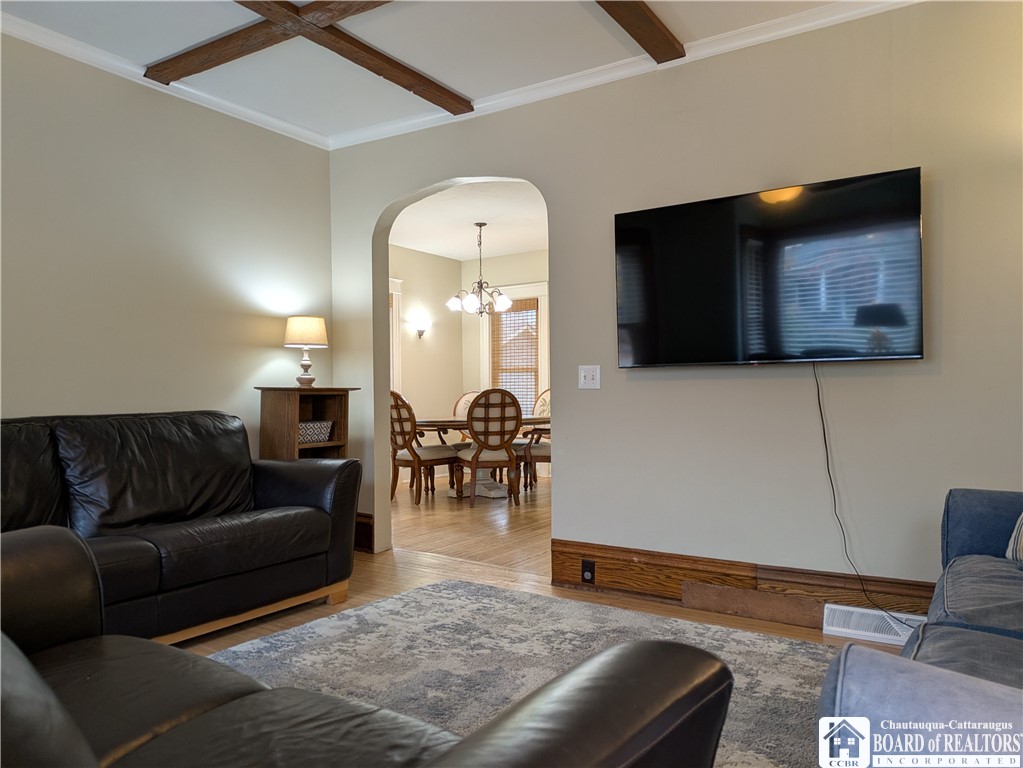 33 Maple Street Ellery, NY 14712 - Photo 5 of 40 Large living room in the front of the house with a