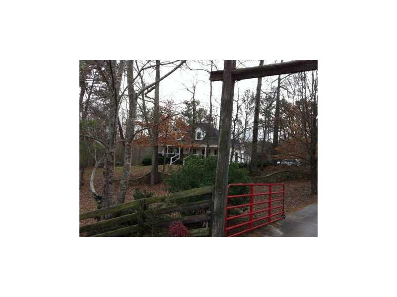4610 Martin Road Flowery Branch, GA 30542 - Photo 1 of 1 Exterior Front. Great view from the gated drive way.